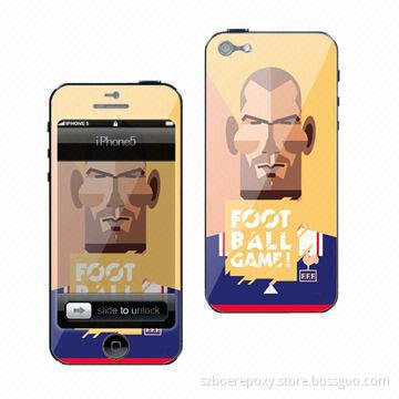 Colorful screen protectors, 4C printing, not transparent
